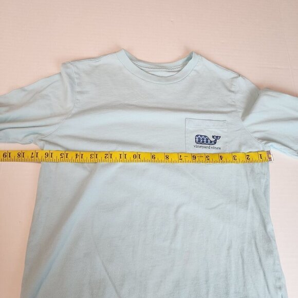 Vineyard Vines size M 12-14 long sleeve blue t shirt - Picture 9 of 9